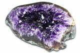 Sparkly, Dark Purple Amethyst Geode - Uruguay #378169-2